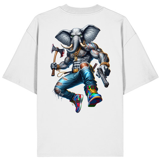 Elephant Warrior - Organic Oversize Shirt