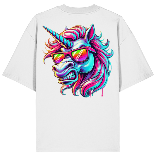 Funky Unicorn - Organic Oversize Shirt