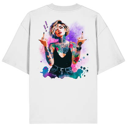 Rebel Rose - Organic Oversize Shirt
