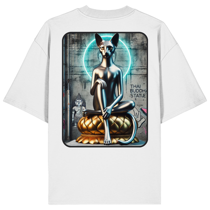 Mystic Cat - Organic Oversize Shirt
