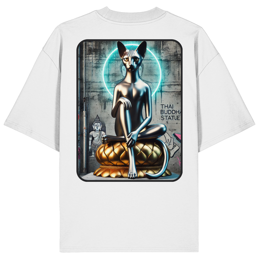 Mystic Cat - Organic Oversize Shirt