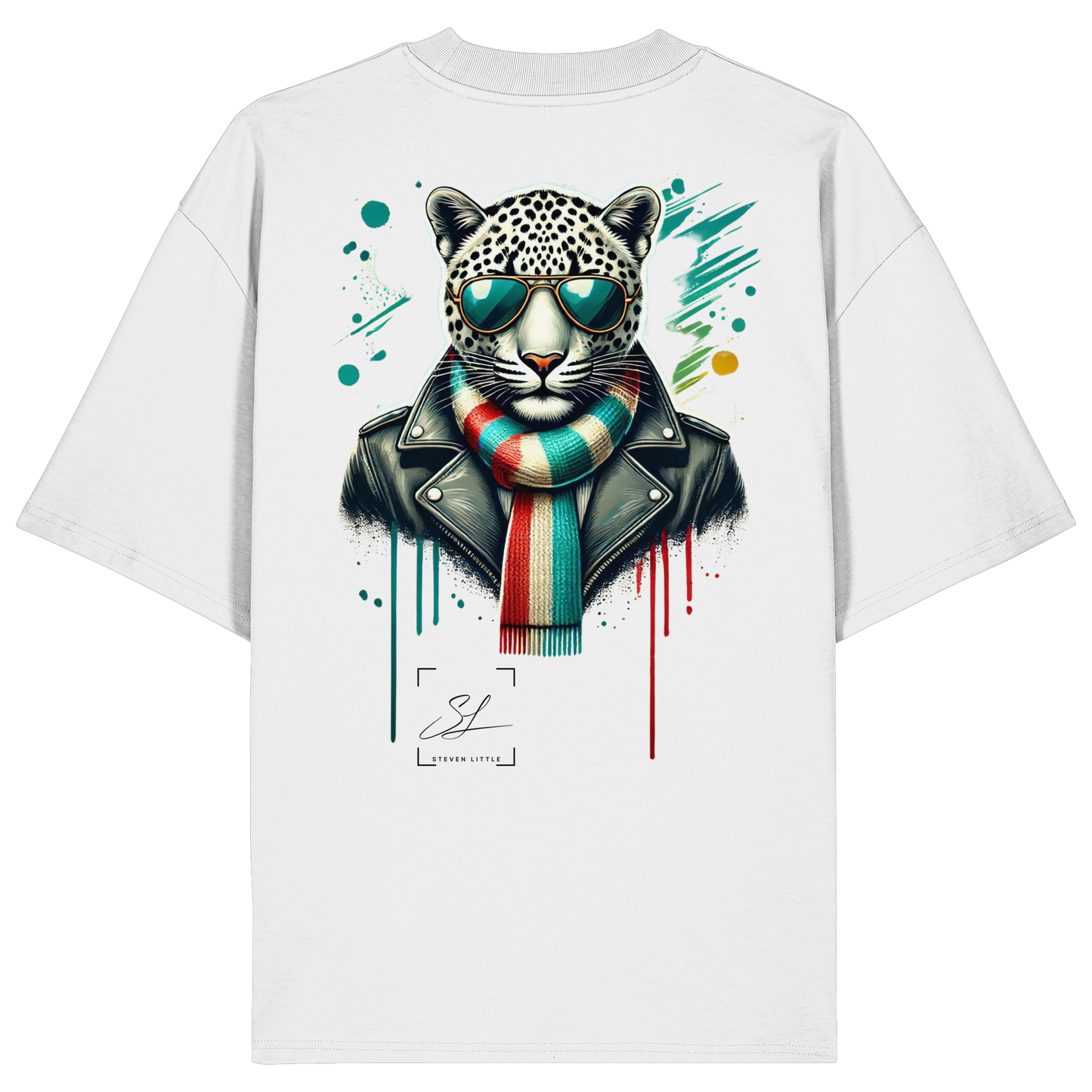 Urban Leopard - Organic Oversize Shirt
