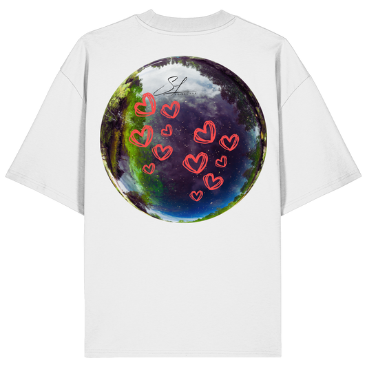 Love our World - Organic Oversize Shirt