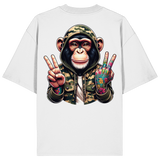 Jungle Ink Monkey - T-shirt oversize bio
