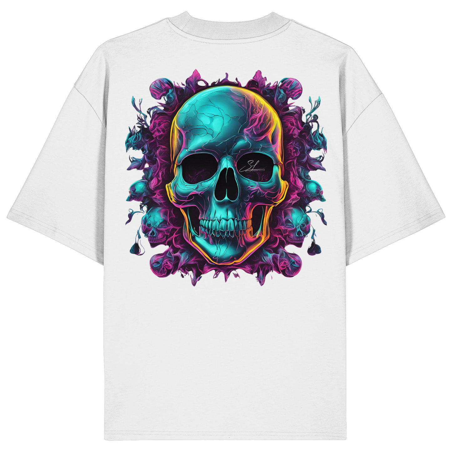 Galactic Skull - Organic Oversize Shirt