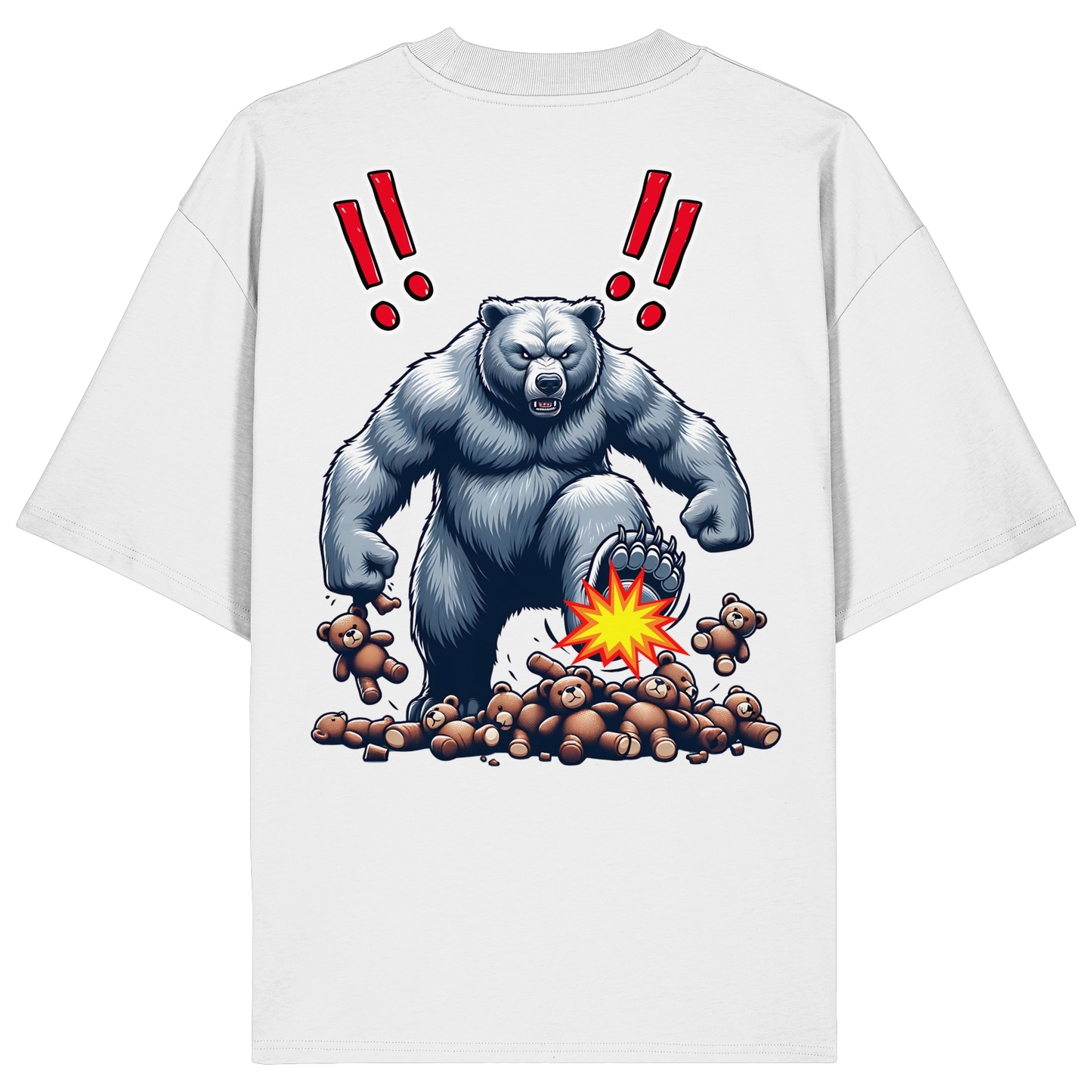 Teddy Terror - Organic Oversize Shirt
