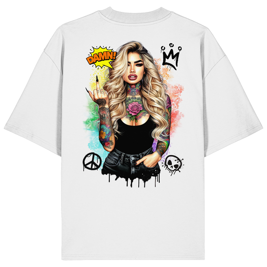 Ink Queen - Organic Oversize Shirt