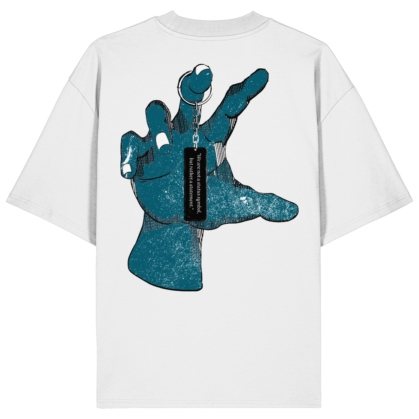 Statement Hand - Organic Oversize Shirt