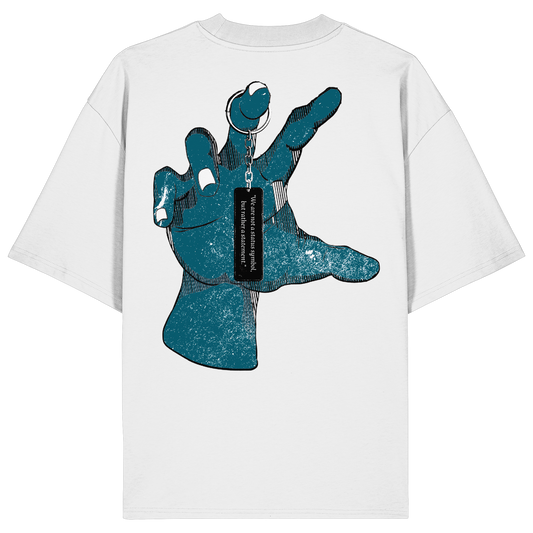 Statement Hand - Organic Oversize Shirt