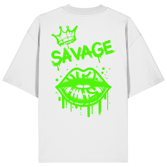 Kiss of Attitude - Organic Oversize Shirt