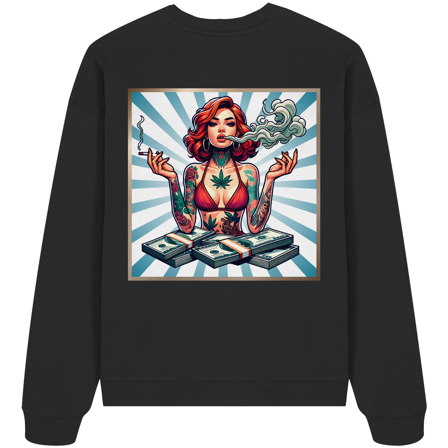 Rebel Rich - Organic Oversize Sweatshirt