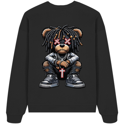 Badass Teddy - Organic Oversized Sweatshirt