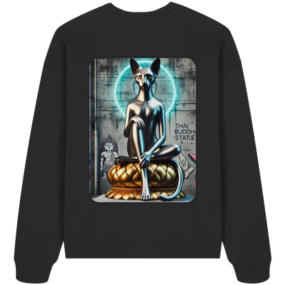 Mystic Cat - Organic Oversized Sweatshirt