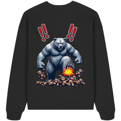 Teddy Terror - Organic Oversized Sweatshirt