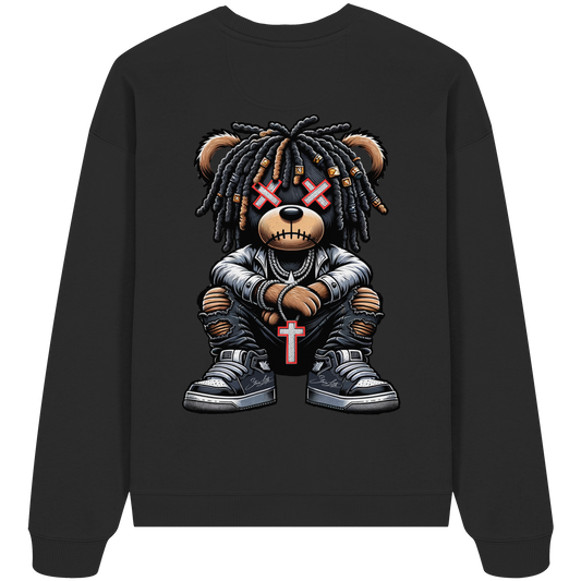 Bad Ass Teddy - Organic Oversize Sweatshirt