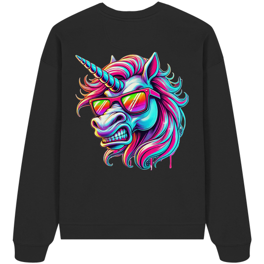 Funky Unicorn - Organic Oversized Sweatshirt
