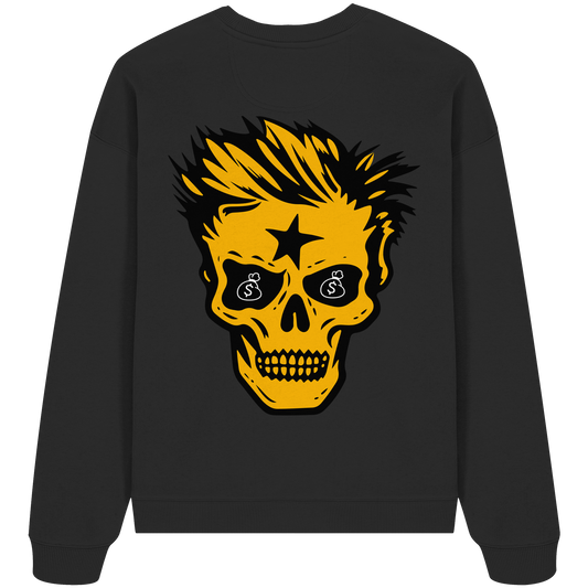 Golden Skull - Organic Oversize Sweatshirt