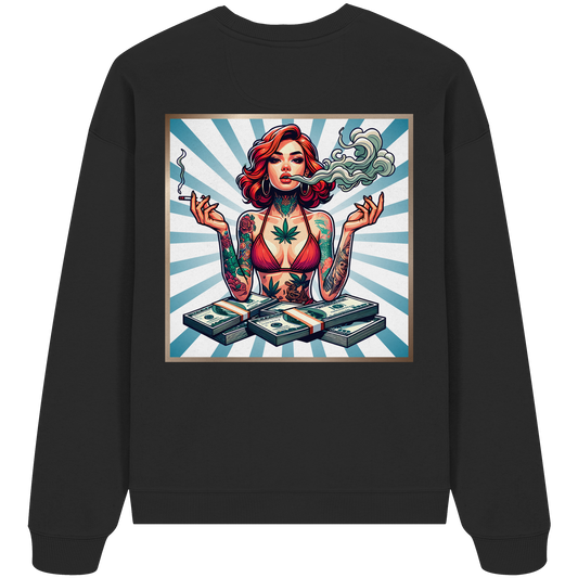 Rebel Rich - Sweat-shirt oversize bio