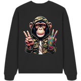 Jungle Ink Monkey - Organic Oversize Sweatshirt
