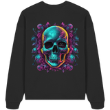 Sweat-shirt oversize bio motif crâne galactique