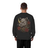 Inked Rhino - Organic Oversize Sweatshirt