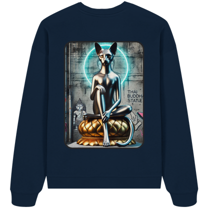 Mystic Cat - Organic Oversized Sweatshirt