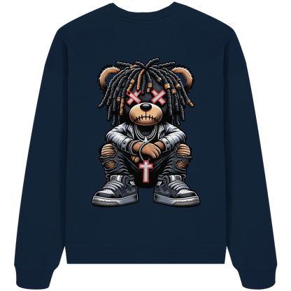 Badass Teddy - Organic Oversized Sweatshirt