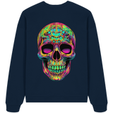 Psychedelic Skull - Organic Oversize Sweatshirt