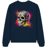 Floral Skull - Organic Oversized Sweatshirt