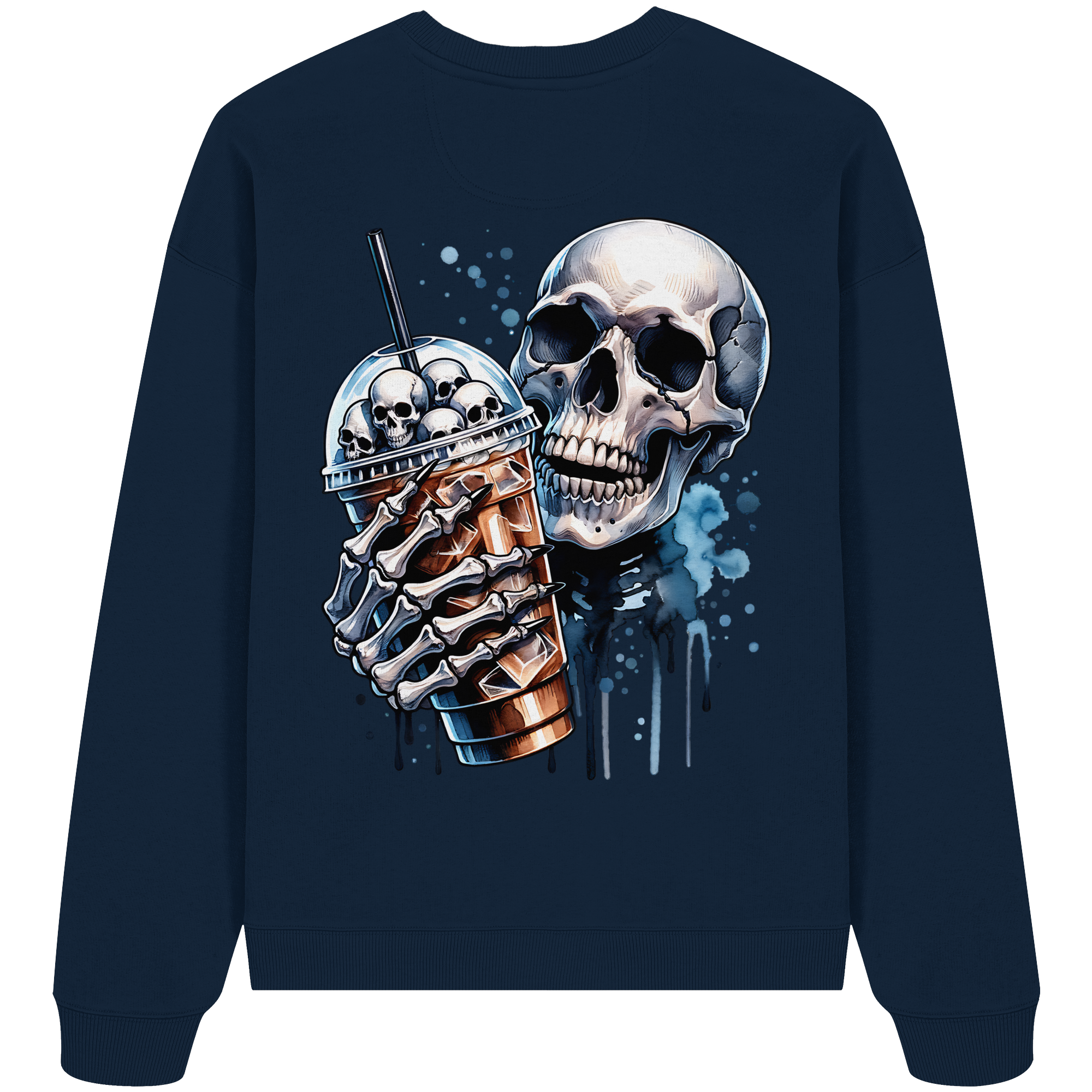 Chill Skull - Organic Oversize Sweatshirt