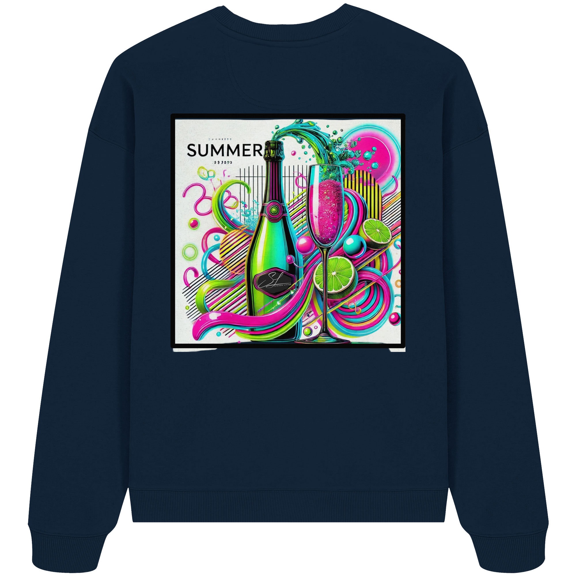 Neon Fresh - Organic Oversize Sweatshirt