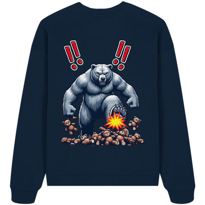 Teddy Terror - Organic Oversized Sweatshirt