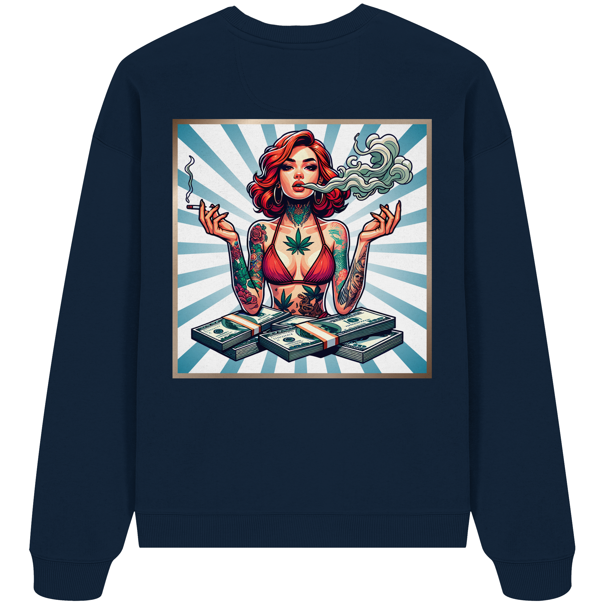 Rebel Rich - Organic Oversize Sweatshirt