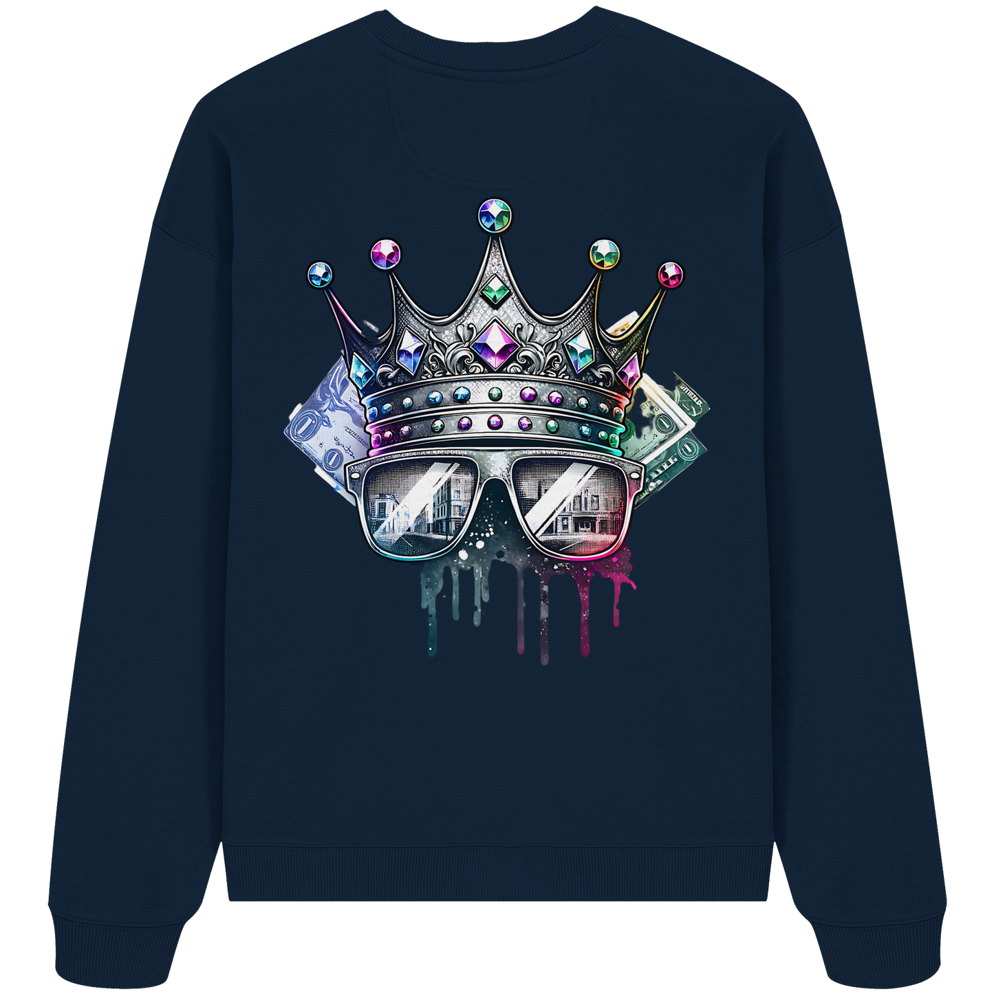 Royal Hustle - Organic Oversize Sweatshirt