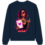Queen of Hearts - Organic Oversize Sweatshirt