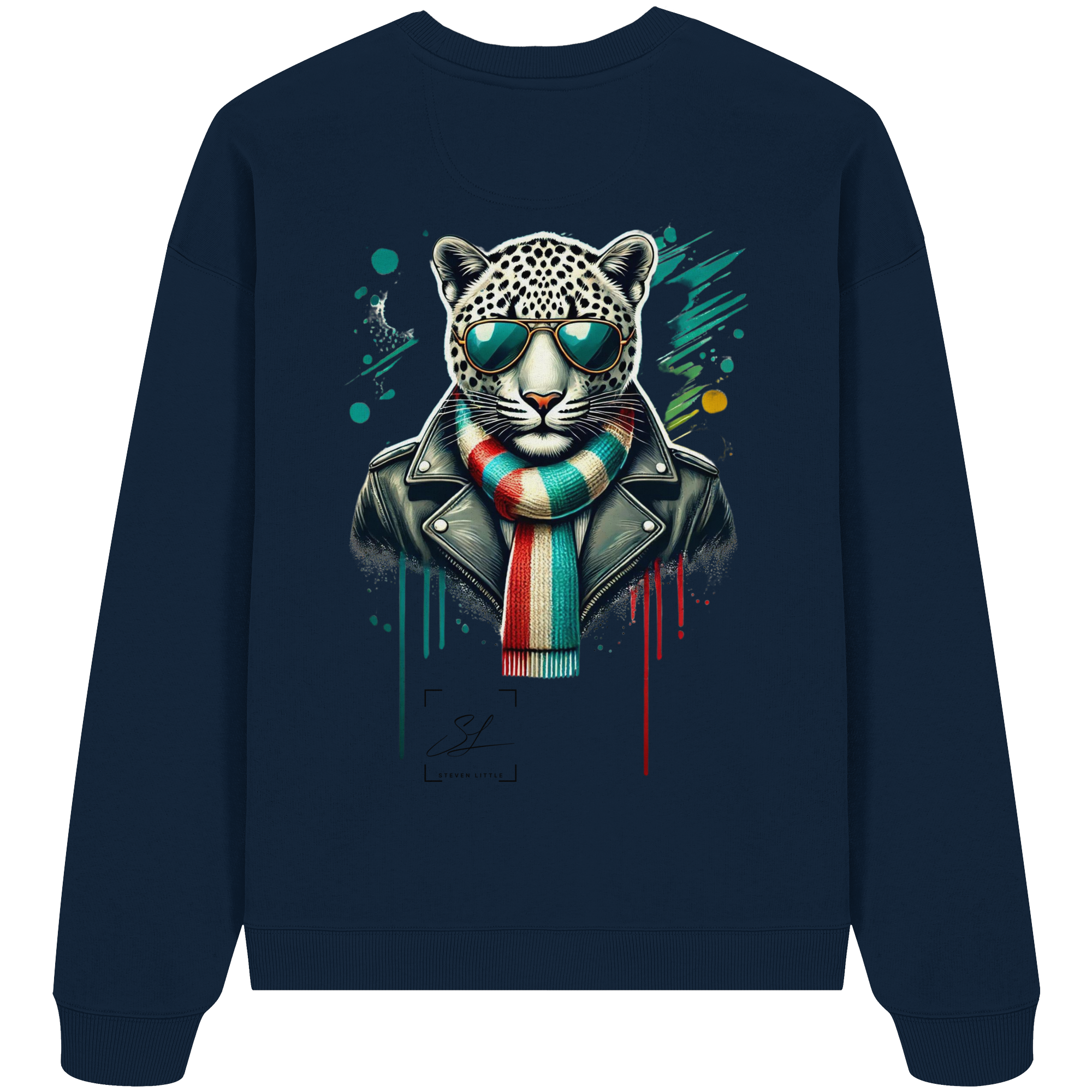 Urban Leopard - Organic Oversize Sweatshirt
