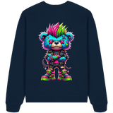 Punk Neon Teddy - Organic Oversize Sweatshirt
