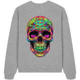 Psychedelic Skull - Organic Oversize Sweatshirt
