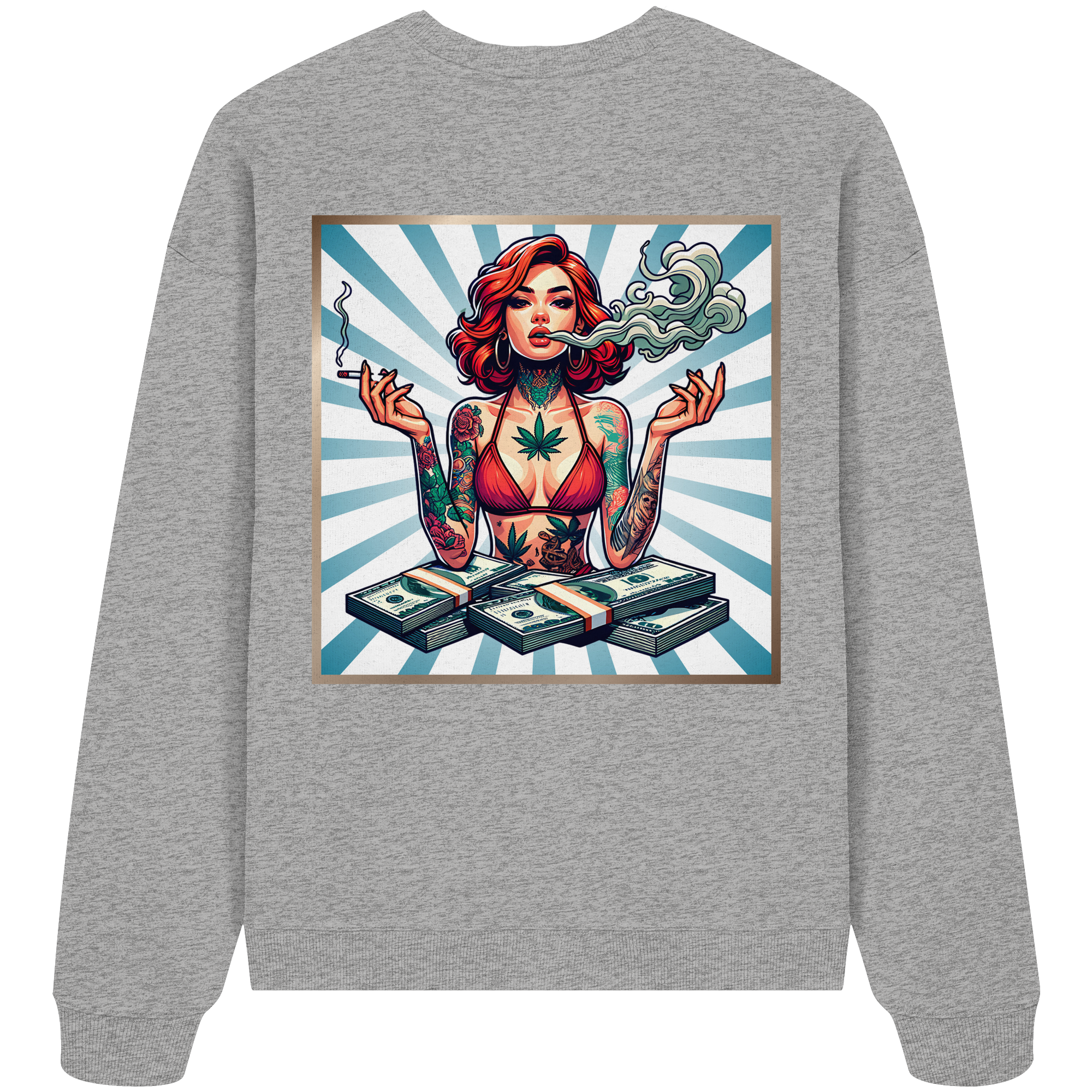 Rebel Rich - Organic Oversize Sweatshirt