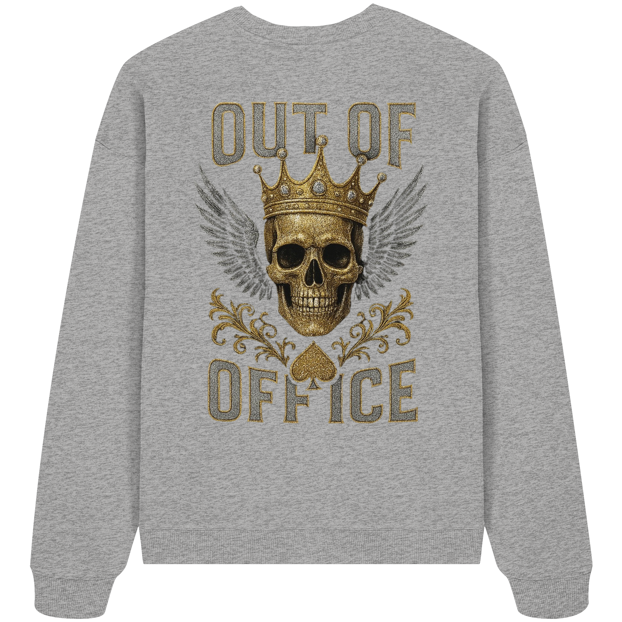 King out of Office - Organic Oversize Sweatshirt