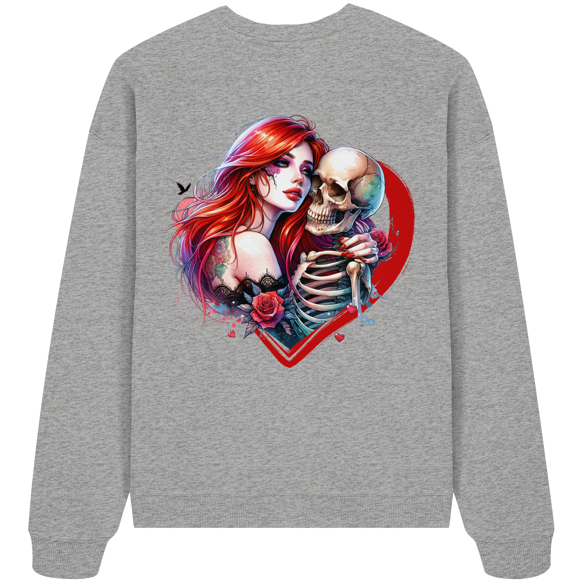 Forever Love - Sweat-shirt oversize bio