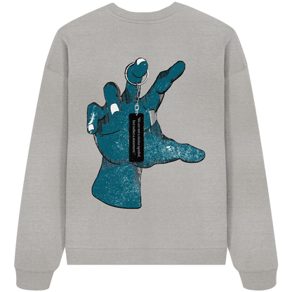 Statement Hand - Organic Oversized Sweatshirt