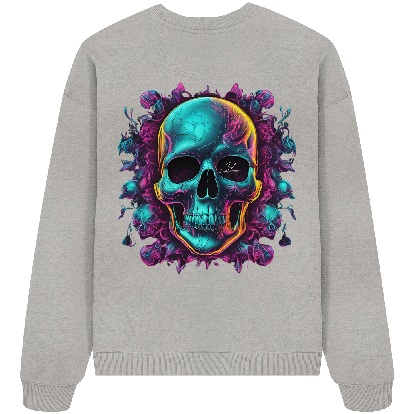 Galactic Skull - Organic Oversized Sweatshirt