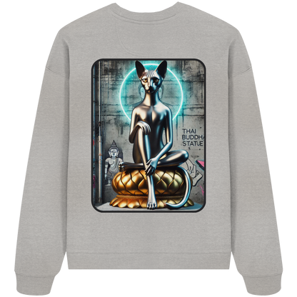 Mystic Cat - Organic Oversized Sweatshirt