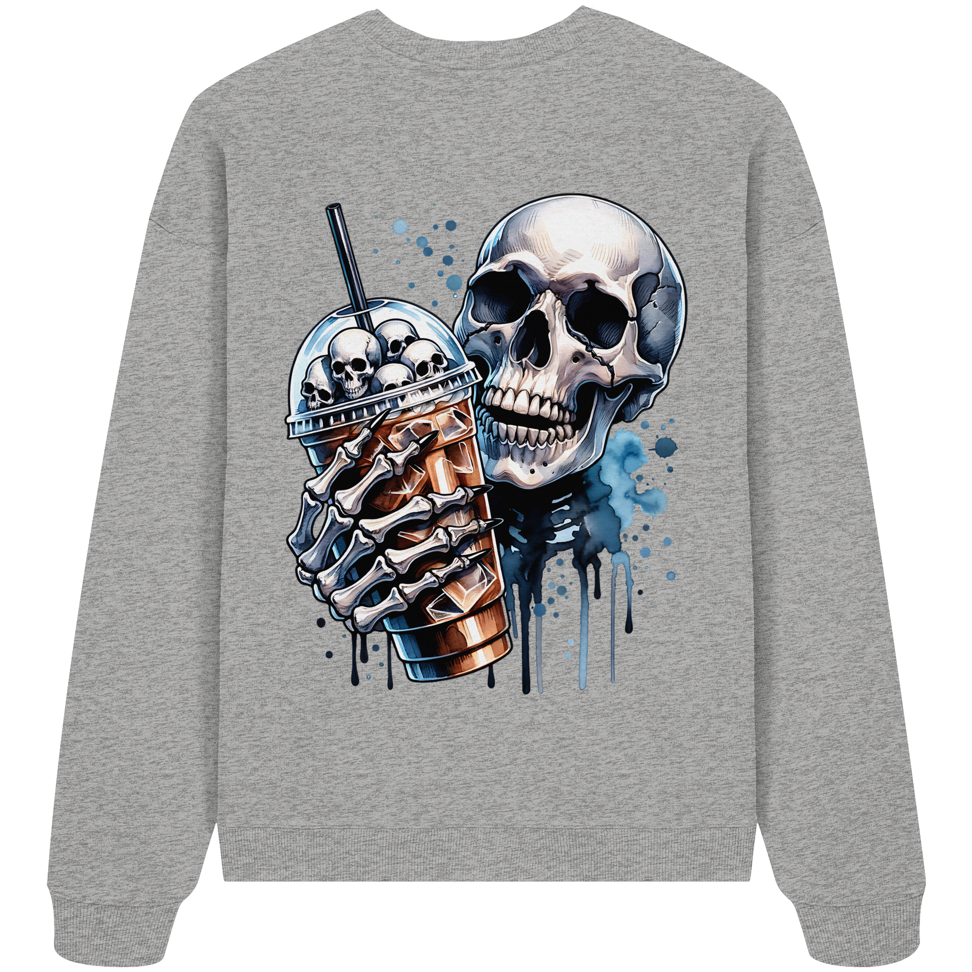 Chill Skull - Organic Oversize Sweatshirt