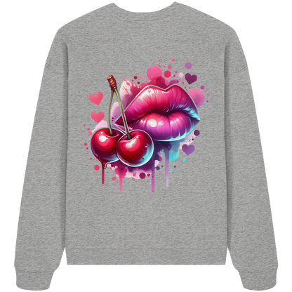 Cherry Kisses - Organic Oversize Sweatshirt