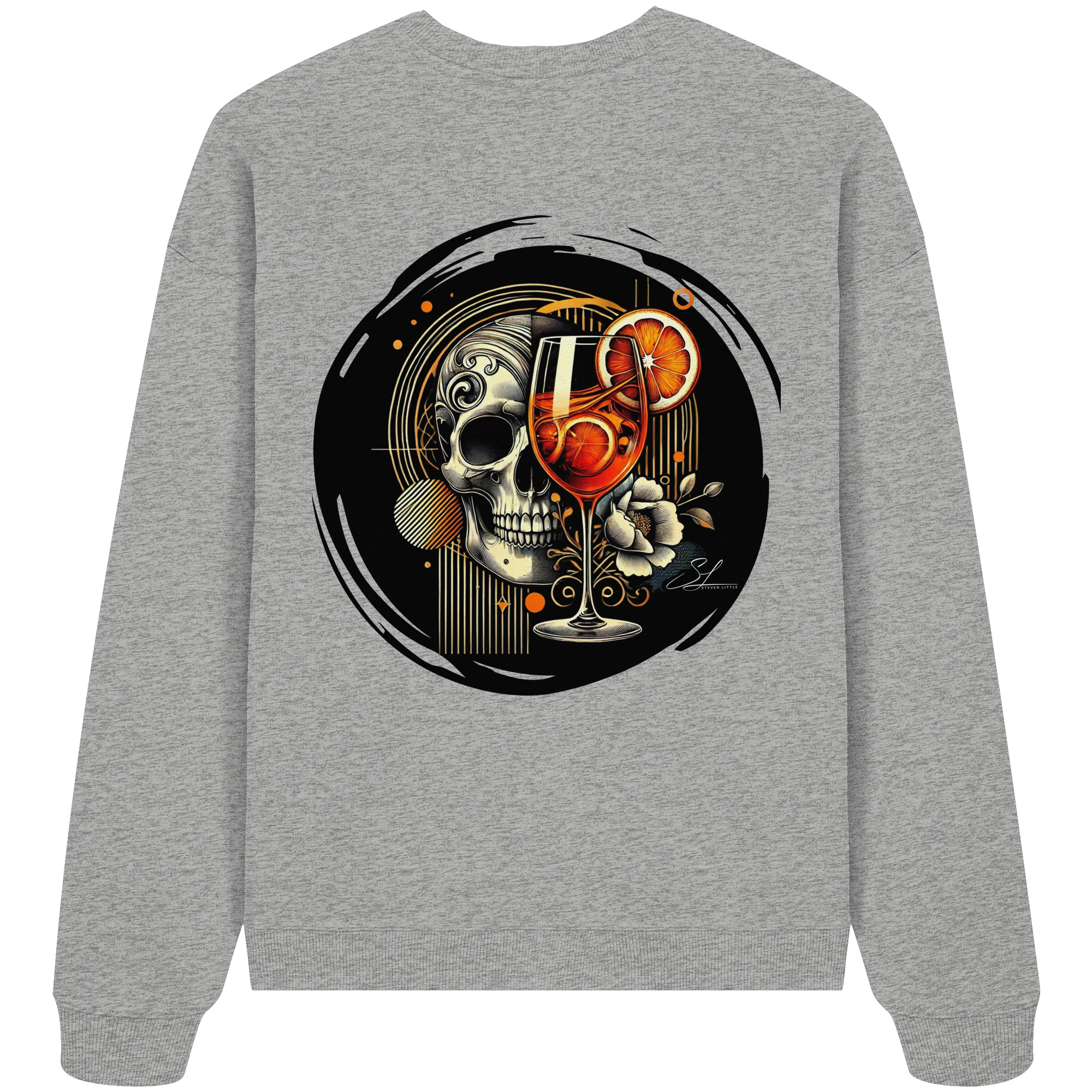 Spirit of the night - Organic Oversize Sweatshirt