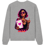 Queen of Hearts - Organic Oversize Sweatshirt
