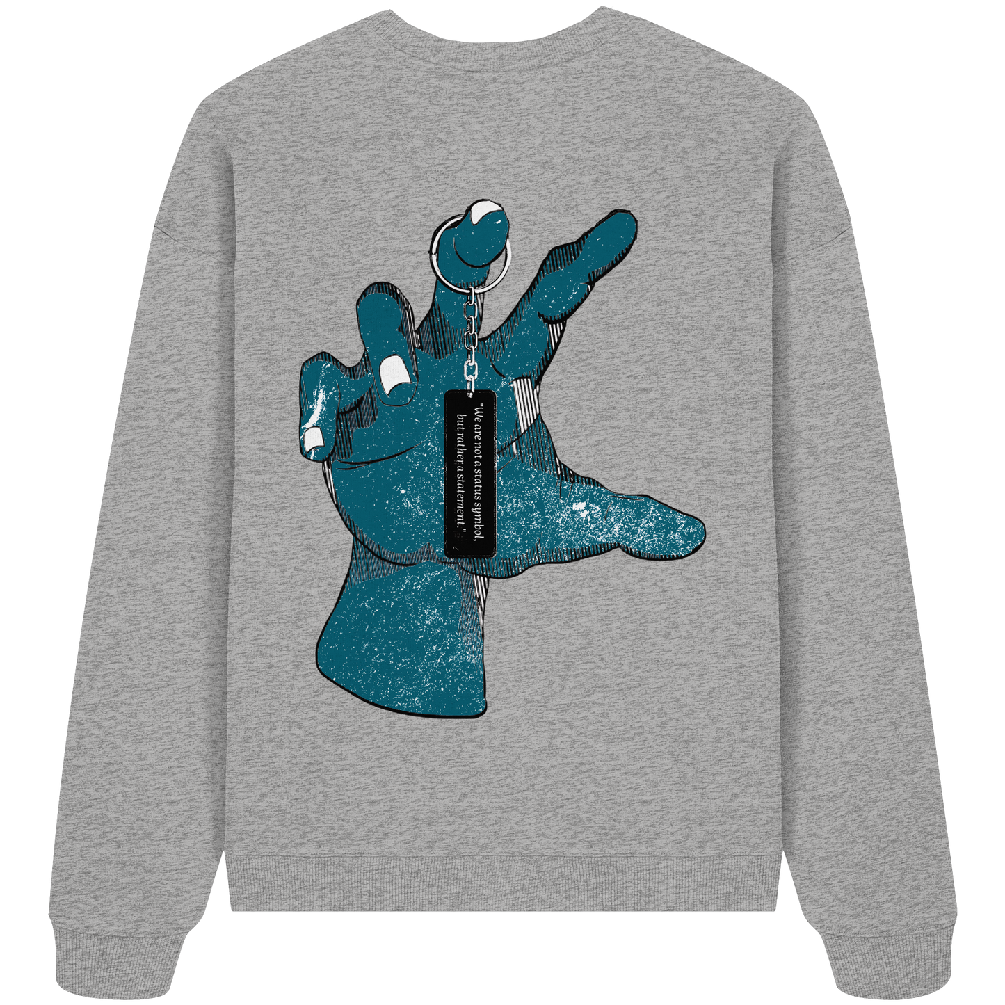 Statement Hand - Organic Oversize Sweatshirt
