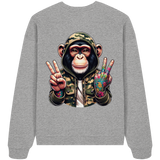 Jungle Ink Monkey - Organic Oversize Sweatshirt